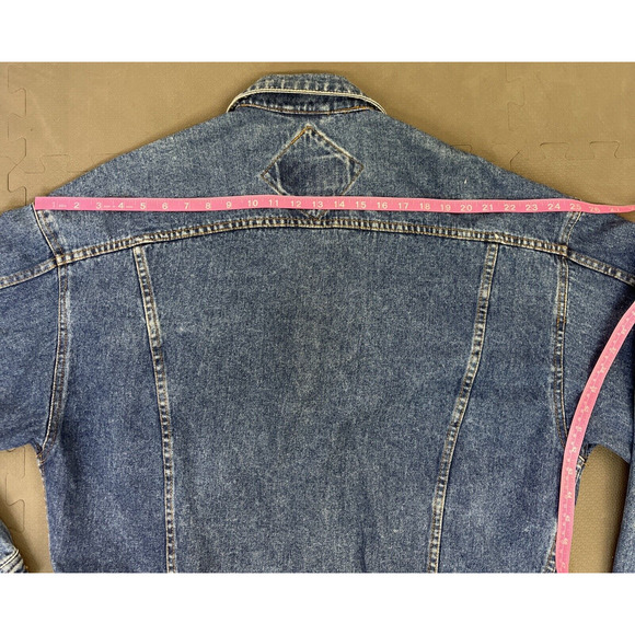 Rugged American by Dash Denim Jacket Vintage Trucker No Size FS Benefits Charity - Picture 11 of 13